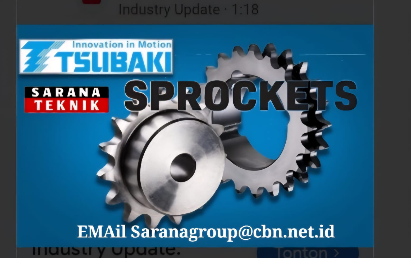 Tsubaki Sprockets